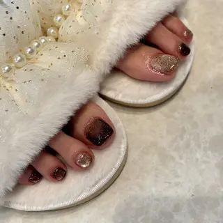 ネイル nagaoフィルイン パラジェル長さだしのネイルデザイン