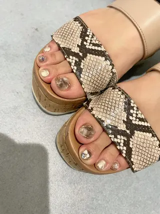 ロング カラー ヘアアレンジ キッズ ネイル マツエク・マツパ 福田 加奈のネイルデザイン