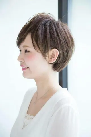 ショート カラー 日野 祥のヘアスタイル