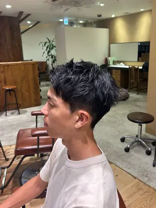 メンズ アイブロウ Lumier de mashu所属・nana/ボブ/ レイヤー/メンズのヘアスタイル