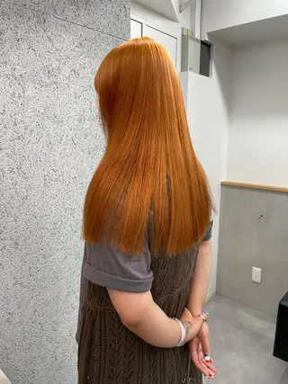 ロング カラー laff 新宿所属・ボブ/ケアパーマ/ レイヤー/縮毛矯正のヘアスタイル