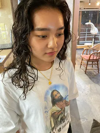 ロング パーマ キッズ オトナヘア🌸 harukaのヘアスタイル