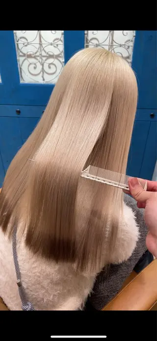 ロング カラー 🥇KEN /レイヤー/艶カラーのヘアスタイル