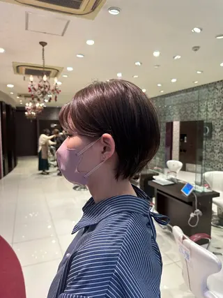 ショート 益野 凌のヘアスタイル