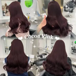 ロング カラー ヘアアレンジ 🫧🎀うる艶暖色 🏹Nanako🎀のヘアスタイル