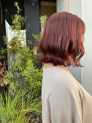 カラー 透明感/艶髪カラー/ 韓国/rinaのヘアスタイル