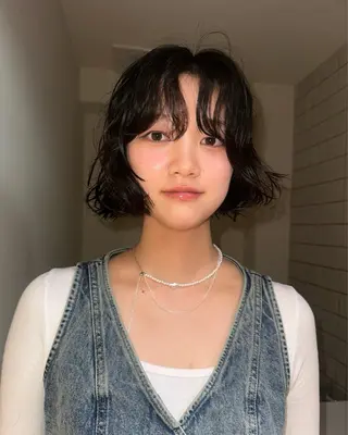 パーマ tuna   トゥナ所属・藤川 暖士のヘアスタイル