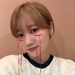 ショート カラー このか/似合わせ/ 透明感/ダブルカラーのヘアスタイル