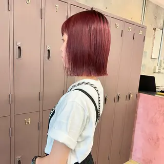 ミディアム カラー 小木曽智美 /ボブ/ショートのヘアスタイル