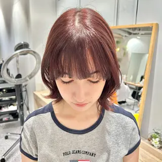 ミディアム カラー ヘアアレンジ 韓国マツエク/まつパ 🎀misaki🎀のマツエク・マツパデザイン