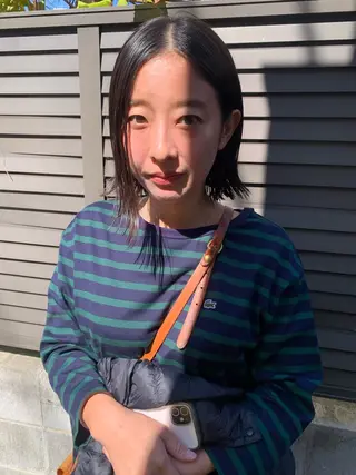 ショート カラー Fuuu《フゥ》所属・シノザキ シンゴのヘアスタイル