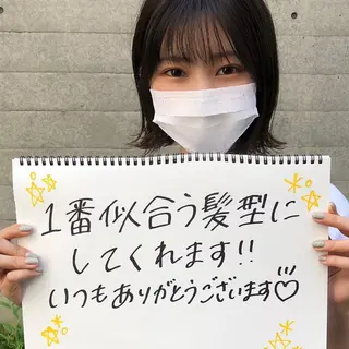 ミディアム また会いたくなる 美容師【KENTA】のヘアスタイル