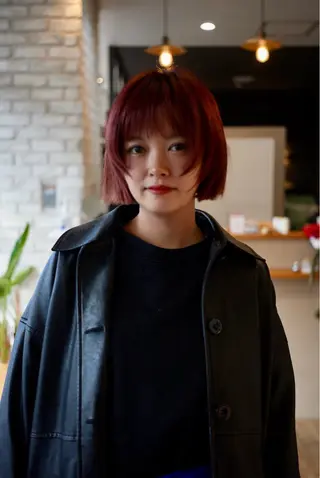 ショート カラー Basis 田口豪司のヘアスタイル