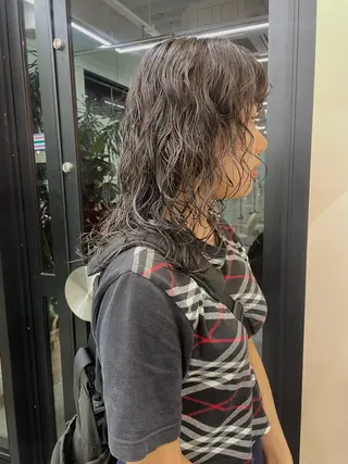 セミロング ボブカットモデル/パ ーマ/harunaのヘアスタイル