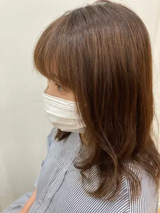 パーマ 小池 楓のヘアスタイル