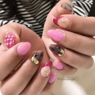 ネイル 浮きにくいフィルイン ｜上品シンプルネイルのネイルデザイン