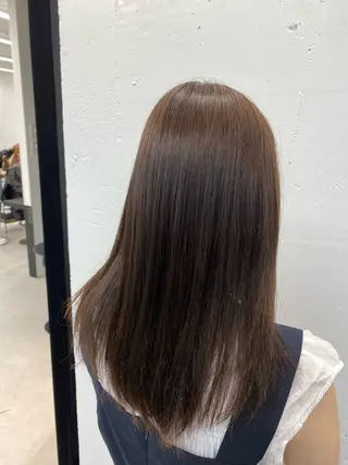 セミロング カラー 🐶ひかる🐶 JILLSTUDIOのヘアスタイル