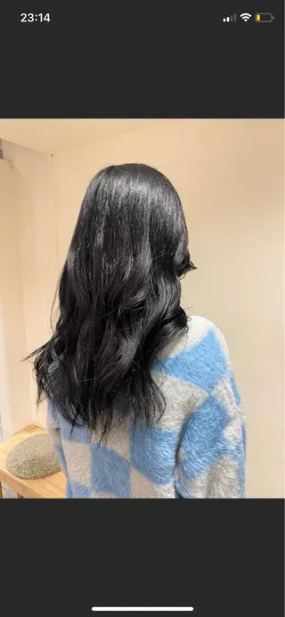 セミロング カラー ヘアアレンジ ボブ /ニュアンス/ satomi🧸💖のヘアスタイル