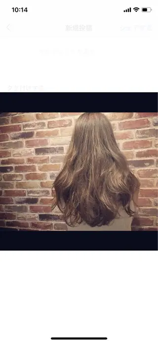 ロング カラー days.所属・days. デイズのヘアスタイル