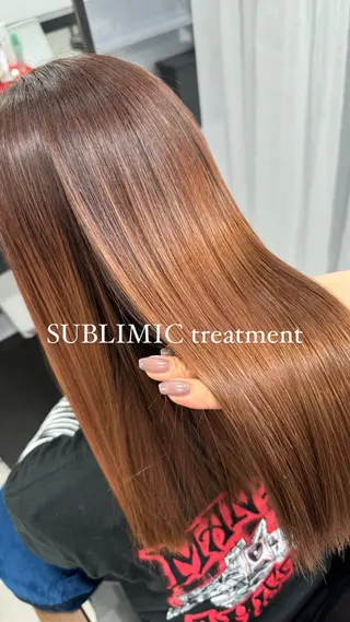 セミロング カラー ✴︎ヒラガカナ✴︎ ECLAT HAIRのヘアスタイル