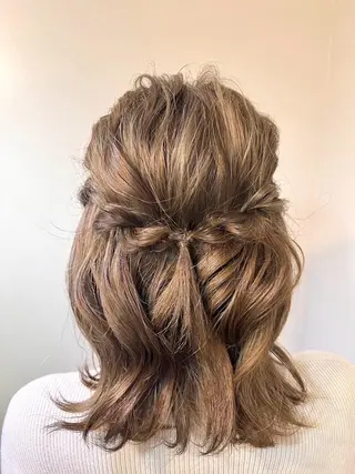 ヘアアレンジ 🤍ヘアセット.ヘア アレンジ湯山詩織🤍のヘアスタイル