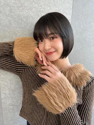 ショート 韓国ヘア/レイヤー Londエレンのヘアスタイル