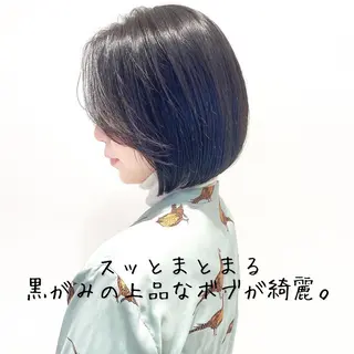 ミディアム 韓国くびれレイヤー 🇰🇷はづきのヘアスタイル