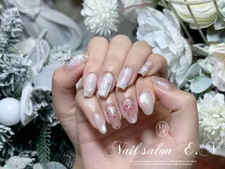 ネイル E.N🦋 長さ出し/持ち込みのネイルデザイン