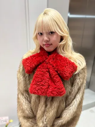 セミロング カラー enne栄店 fukaのヘアスタイル