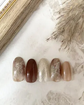 ミディアム ネイル ネイルサロン ステラのネイルデザイン