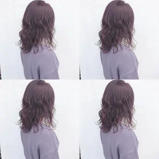 セミロング 亀川蓮 Agu hairのヘアスタイル