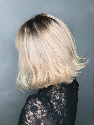 カラー 海老沼 奈月のヘアスタイル