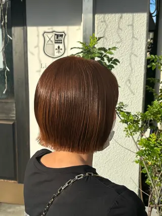 カラー Lis blanc所属・はらだここか/メンズ カットモデル募集中のヘアスタイル