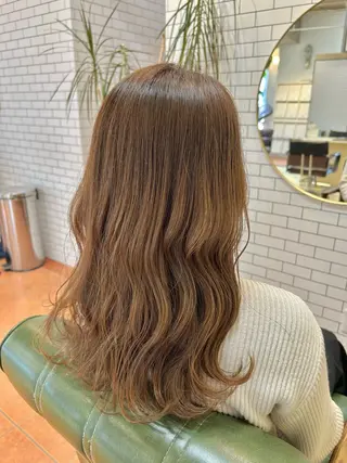ロング カラー 石井 佑樹のヘアスタイル