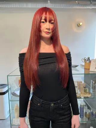 ロング カラー sakura🌸 レイヤー/韓国ヘアのヘアスタイル