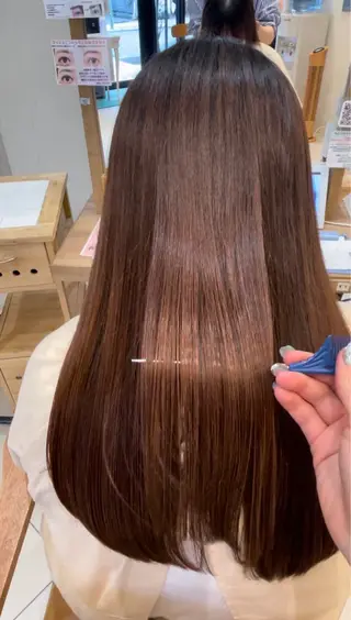 ロング PooL ♥ かたやま ひなこのヘアスタイル