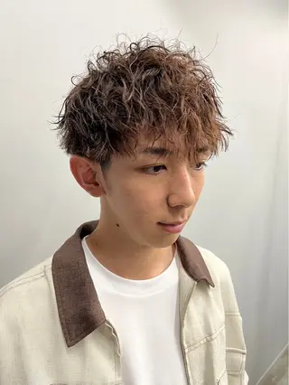カラー パーマ メンズ 坂本響 メンズカット/パーマのヘアスタイル