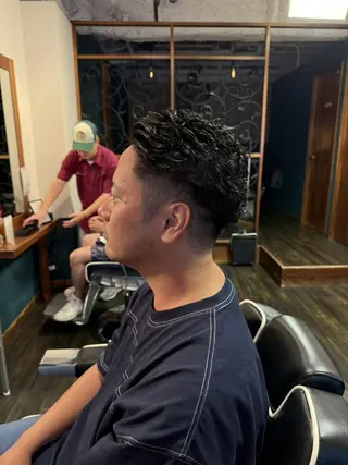 パーマ メンズ 早稲田/メンズパーマ /カラー/松井聖虎のヘアスタイル