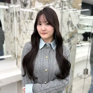 ロング カラー 🎀 ほんだ ことね 🎀のヘアスタイル