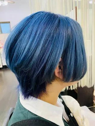 ショート カラー 阿久津 泰幸のヘアスタイル