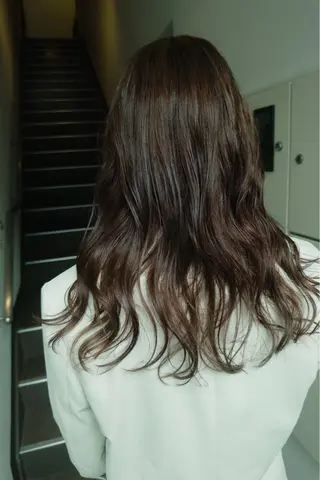 ロング パーマ パーマ 大須美容師 ぱるのヘアスタイル