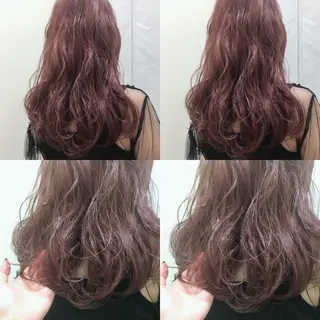 ロング カラー 代表🎀 ふわモテ愛 され髪🩷yumiのヘアスタイル