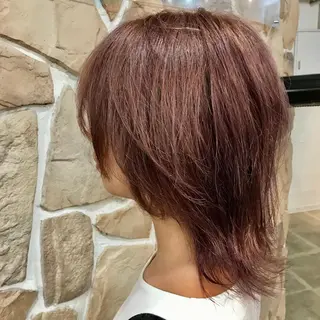 ミディアム ヲタク美容師 店長　上原のヘアスタイル