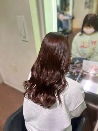 カラー 都築 明日香のヘアスタイル