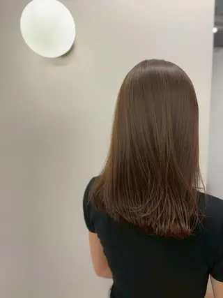 ミディアム カラー 癒しの半個室サロン 🌿ROW町田のヘアスタイル