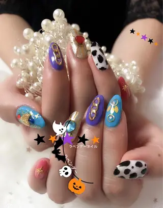 ネイル ラベンダー💖日暮里 ルル💖ネイルのネイルデザイン