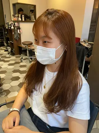 ロング 髪質改善韓国レイヤー SHIORI🦋のヘアスタイル