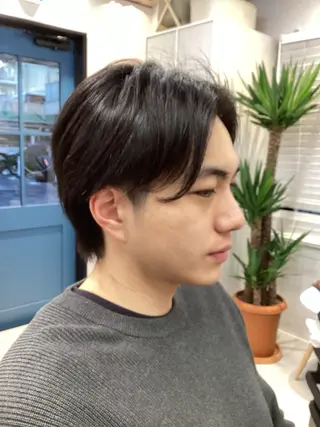 ショート a-o岡野　こやま しんぺいのヘアスタイル