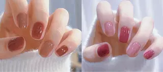ネイル H3 Nail Tsuki🦋💙のネイルデザイン