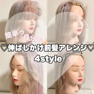 セミロング 代表🎀 ふわモテ愛 され髪🩷yumiのヘアスタイル